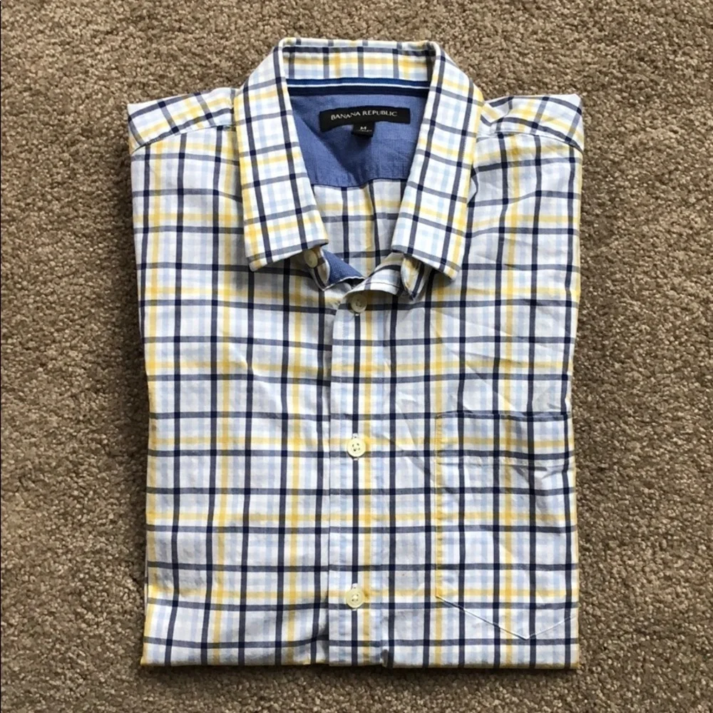 Men’s Banana Republic SS button up